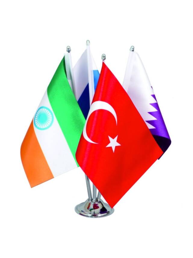 4'lü Masa Bayrakları - 1