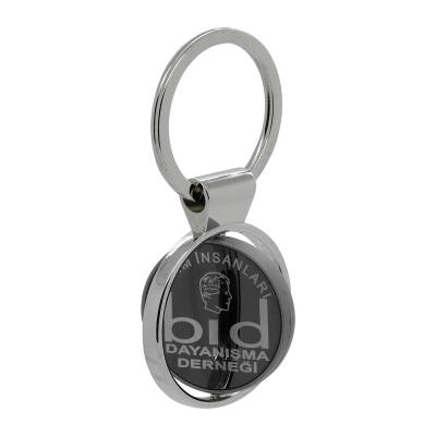 AĞAÇOLUK ÇİFT YÖN METAL DÖNER ANAHTARLIK - 2