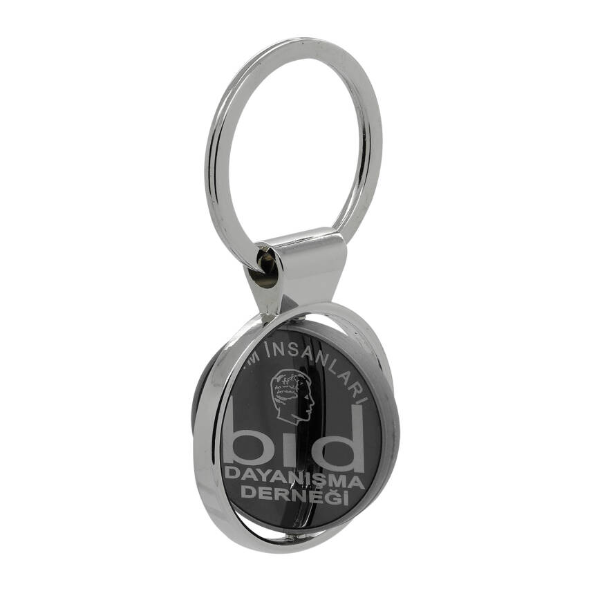 AĞAÇOLUK ÇİFT YÖN METAL DÖNER ANAHTARLIK - 2