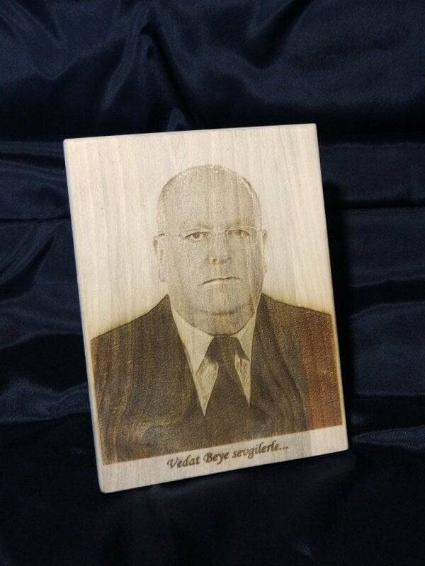 Ahşap Fotoğraf Kazıma - 1