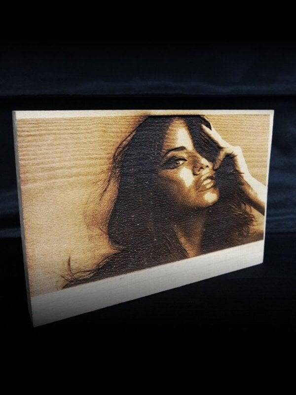 Ahşap Fotoğraf Kazıma - 1