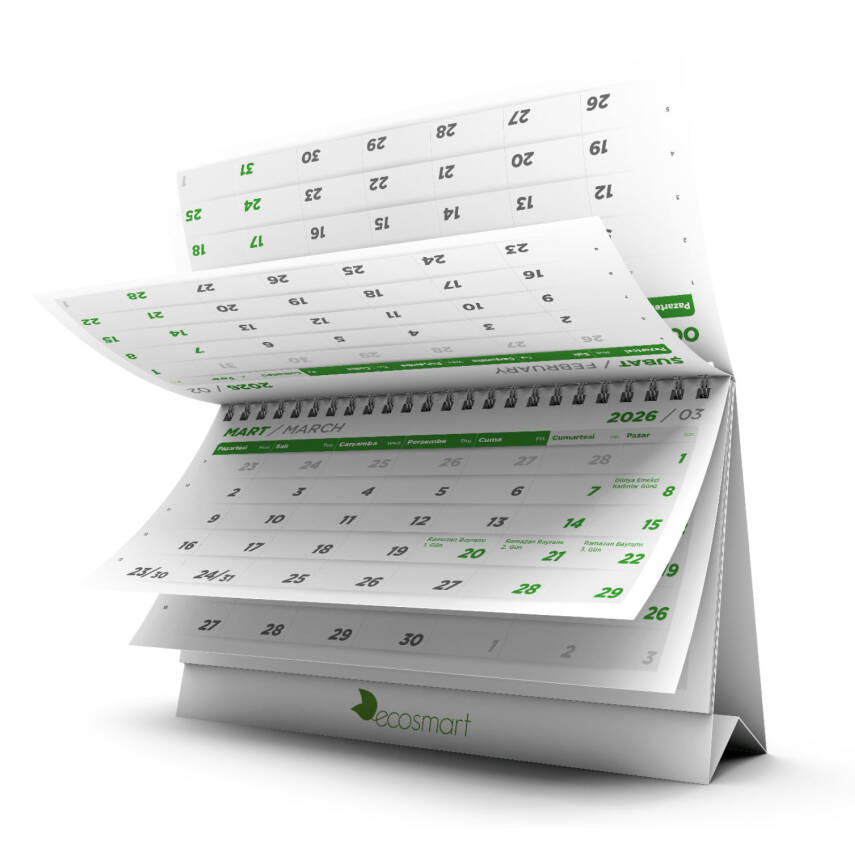 ALA-21 (DOĞA) ÜÇGEN MASA TAKVİMİ - 1