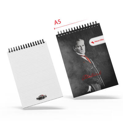 ALA-28 ATA SPİRALLİ A5 BLOKNOT