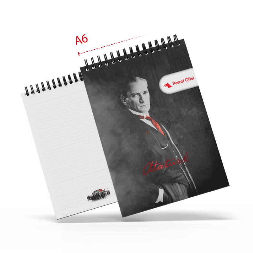 ALA-29 ATA SPİRALLİ A6 BLOKNOT - 1