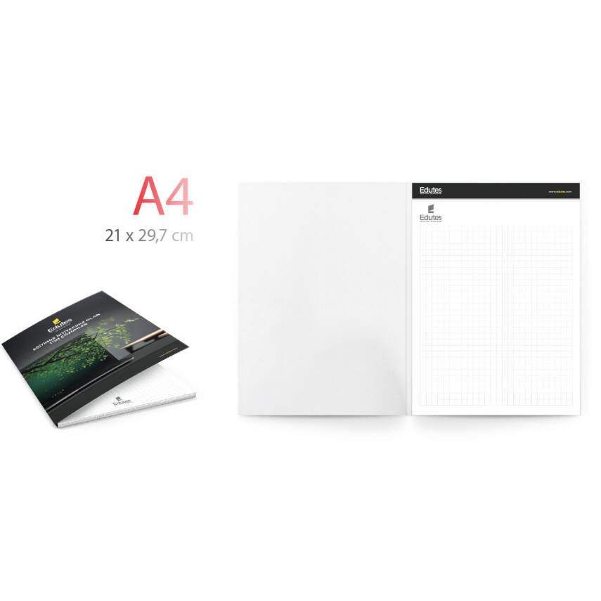 ALA-53 KAPAK GEÇMELİ YANA AÇILIR A4 BLOKNOT - 1