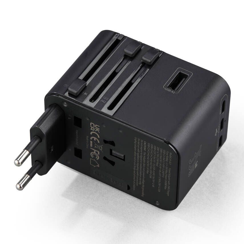 ARDIÇ SİYAH SEYAHAT ADAPTÖRÜ - 1