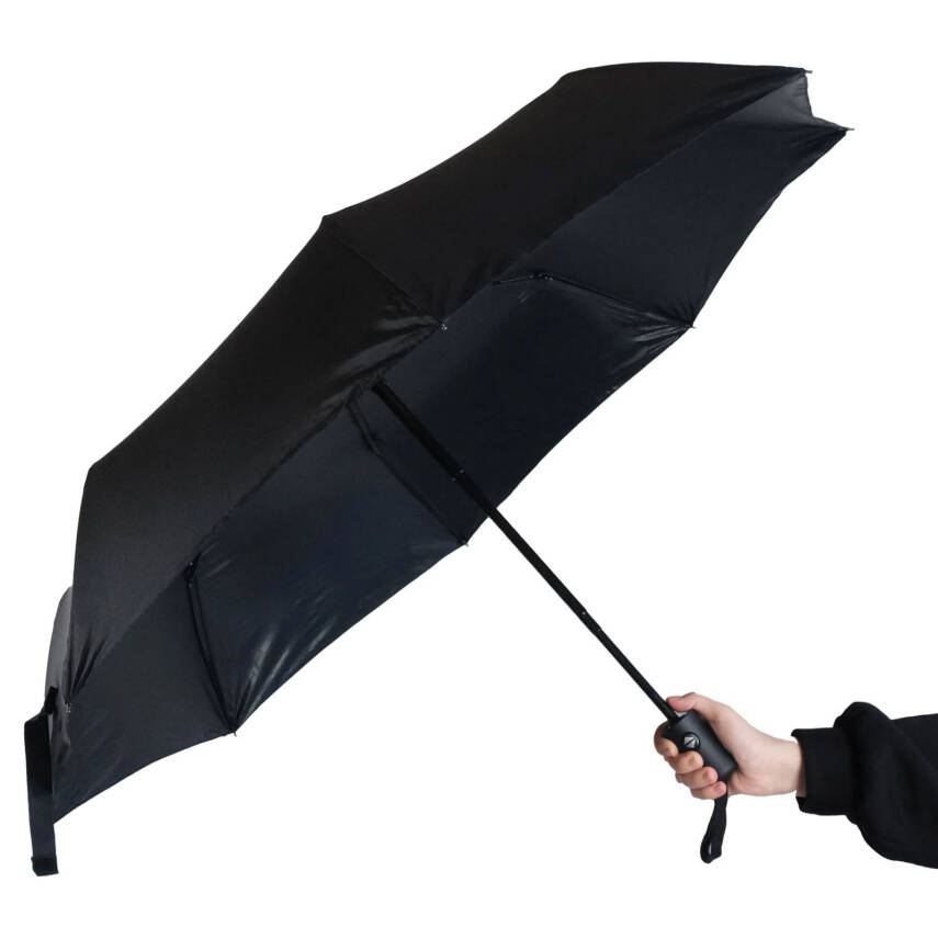 ASPENDOS SİYAH TAM OTOMATİK ŞEMSİYE - 2