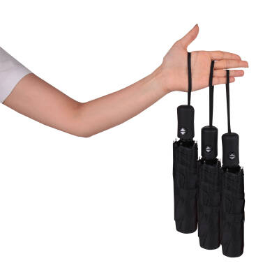 ASPENDOS SİYAH TAM OTOMATİK ŞEMSİYE - 3