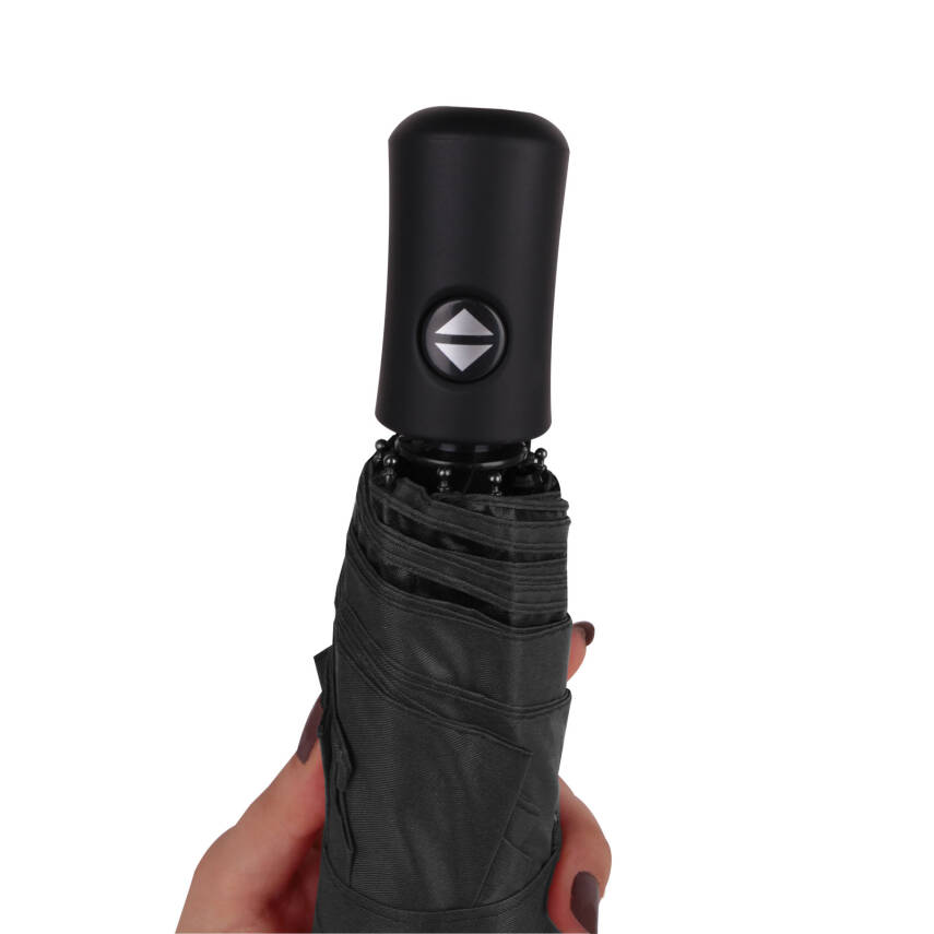 ASPENDOS SİYAH TAM OTOMATİK ŞEMSİYE - 4