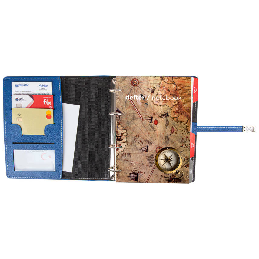 AYDINLIKEVLER LACİVERT ORGANİZER DEFTER (18x21,5 CM) - 2