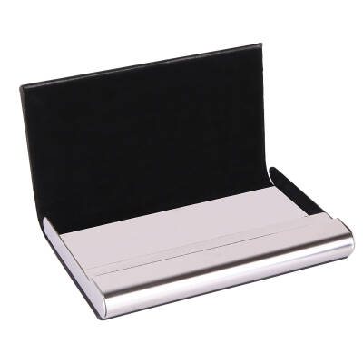 BARLAS SİYAH DERİ KARTVİZİTLİK - 2