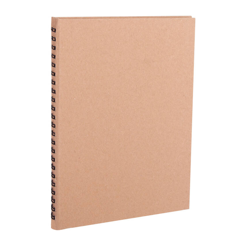 BASINEVLERİ KRAFT SPİRALLİ TARİHSİZ DEFTER (15X21 CM) - 1