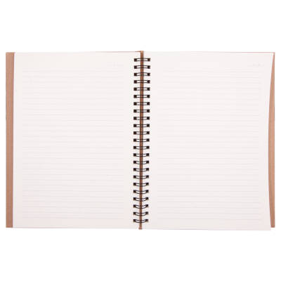 BASINEVLERİ KRAFT SPİRALLİ TARİHSİZ DEFTER (15X21 CM) - 3
