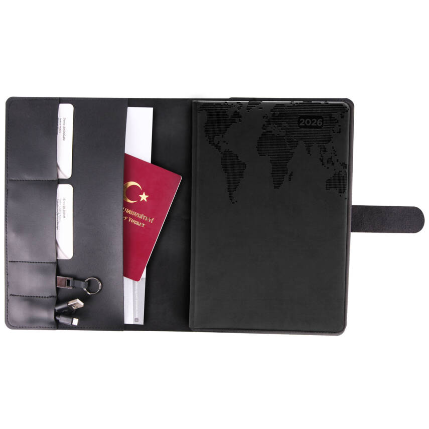 BEŞEVLER GEÇME KAPAK AJANDA (19x26CM) - 2