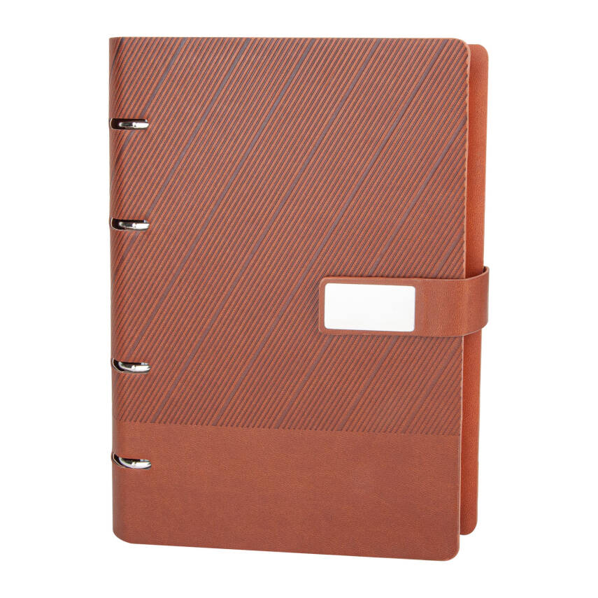 BİRLİK KAHVERENGİ ORGANİZER AJANDA (17,5x22,5CM) - 1