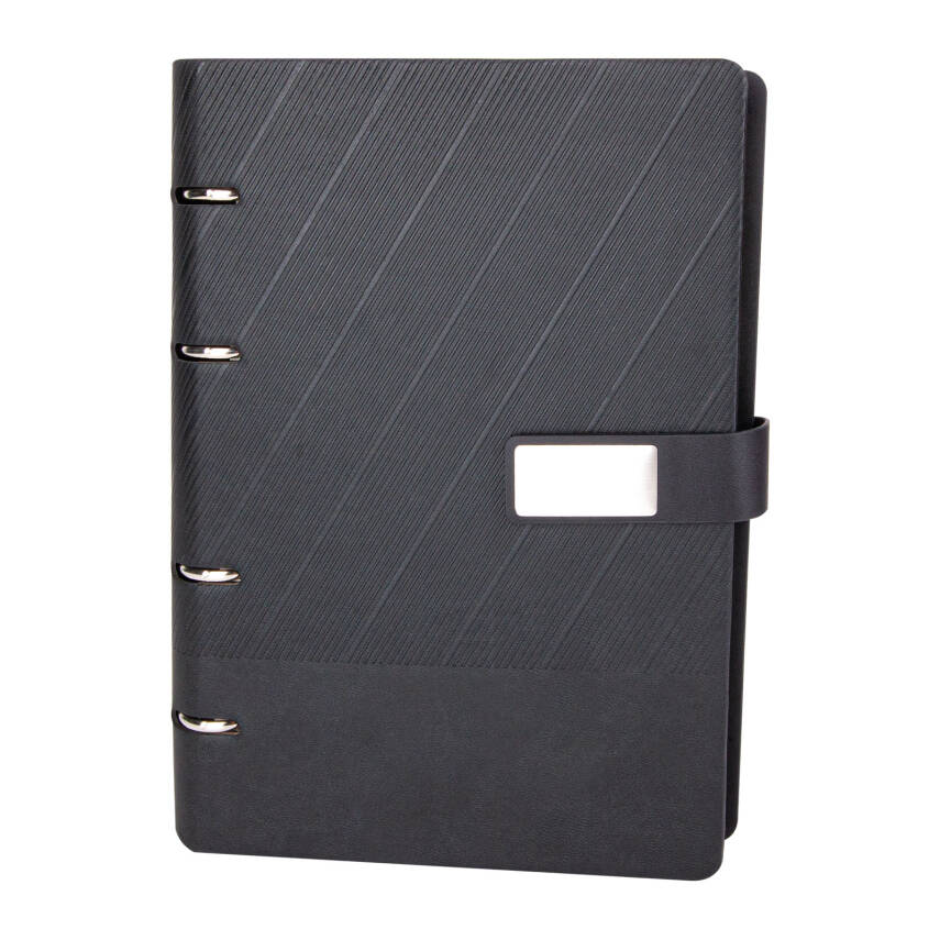 BİRLİK SİYAH ORGANİZER AJANDA (17,5x22,5CM) - 1
