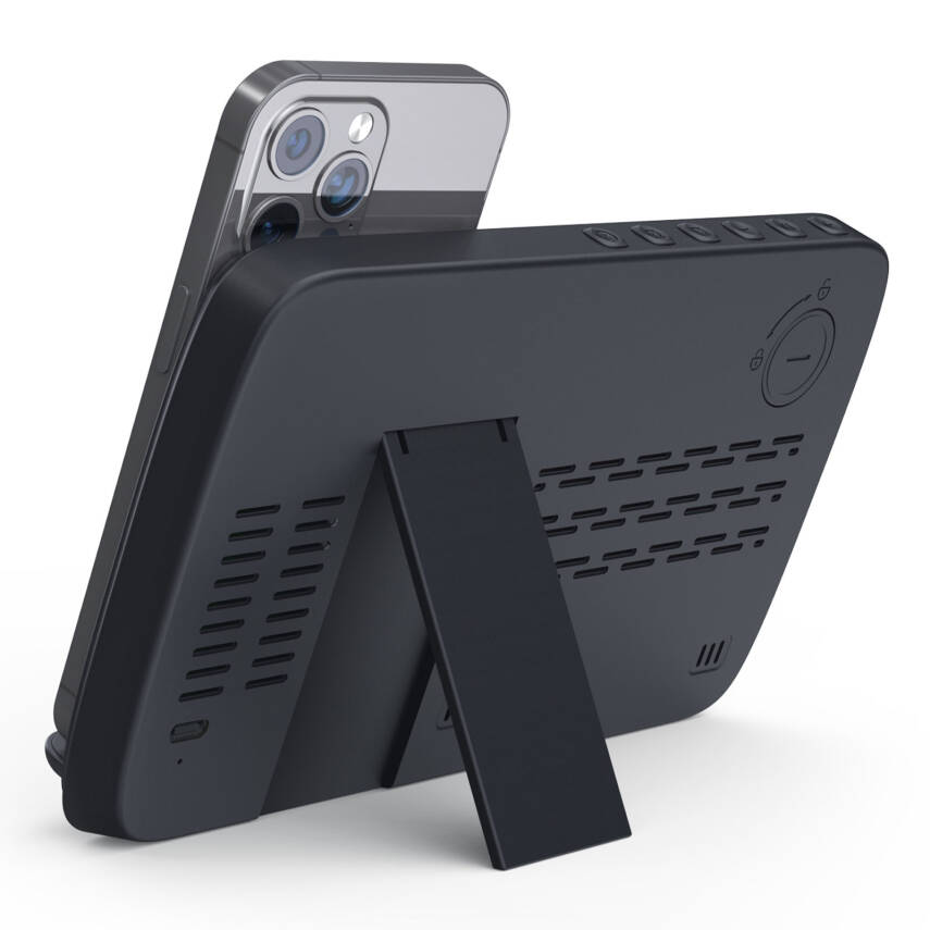 BÜLBÜL MASAÜSTÜ SAAT VE KABLOSUZ ŞARJ STANDI - 3