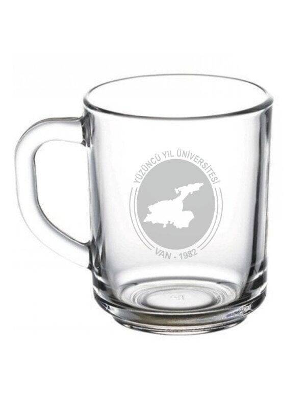 Cam kupa bardağa yazı ve logo işleme - 1