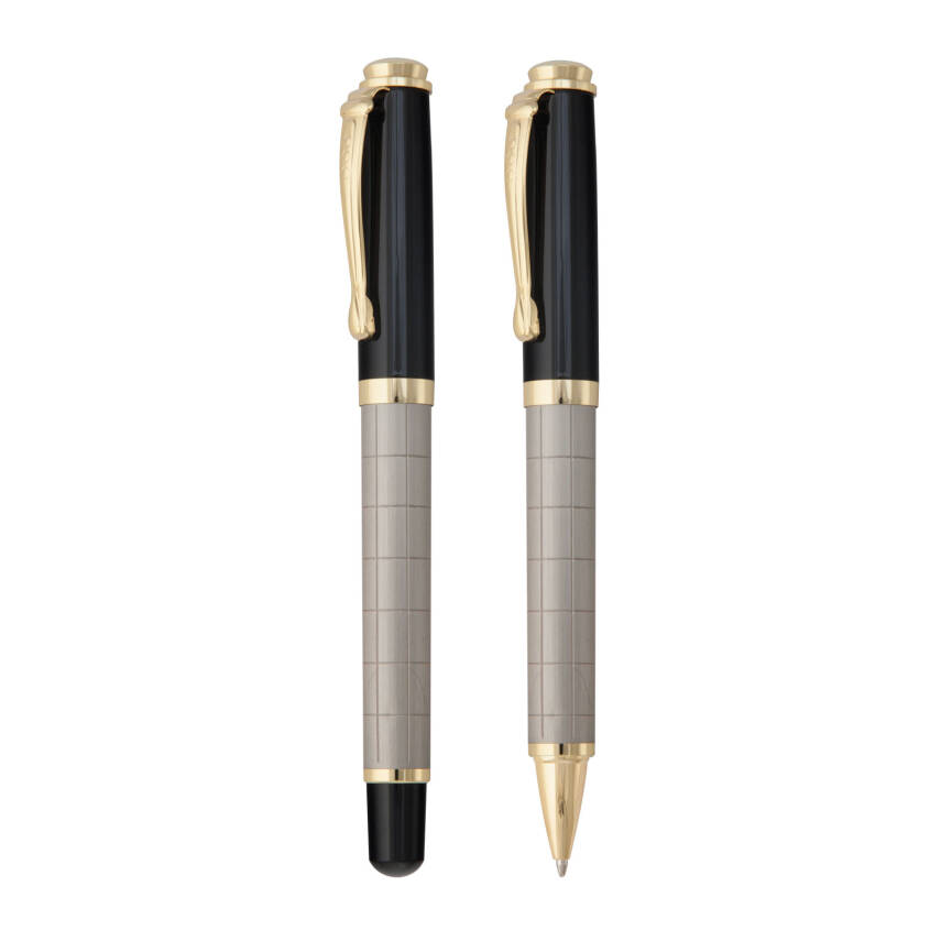 ÇAYGÖREN GÜMÜŞ İKİLİ KALEM SETİ - 1