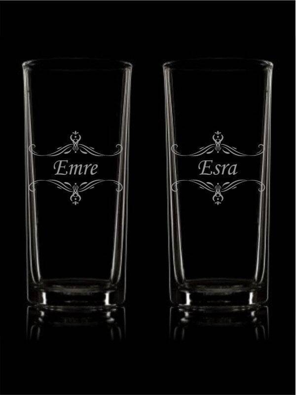 Çift Desenli Rakı Bardağı - 1