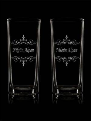 Çift Motifli Rakı Bardağı