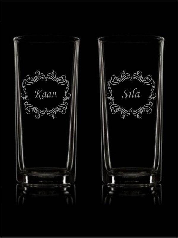 Defne Desenli Rakı Bardağı - 1