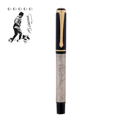 DULKADİROĞLU ATATÜRK KABARTMALI TEKLİ KALEM SETİ - 2