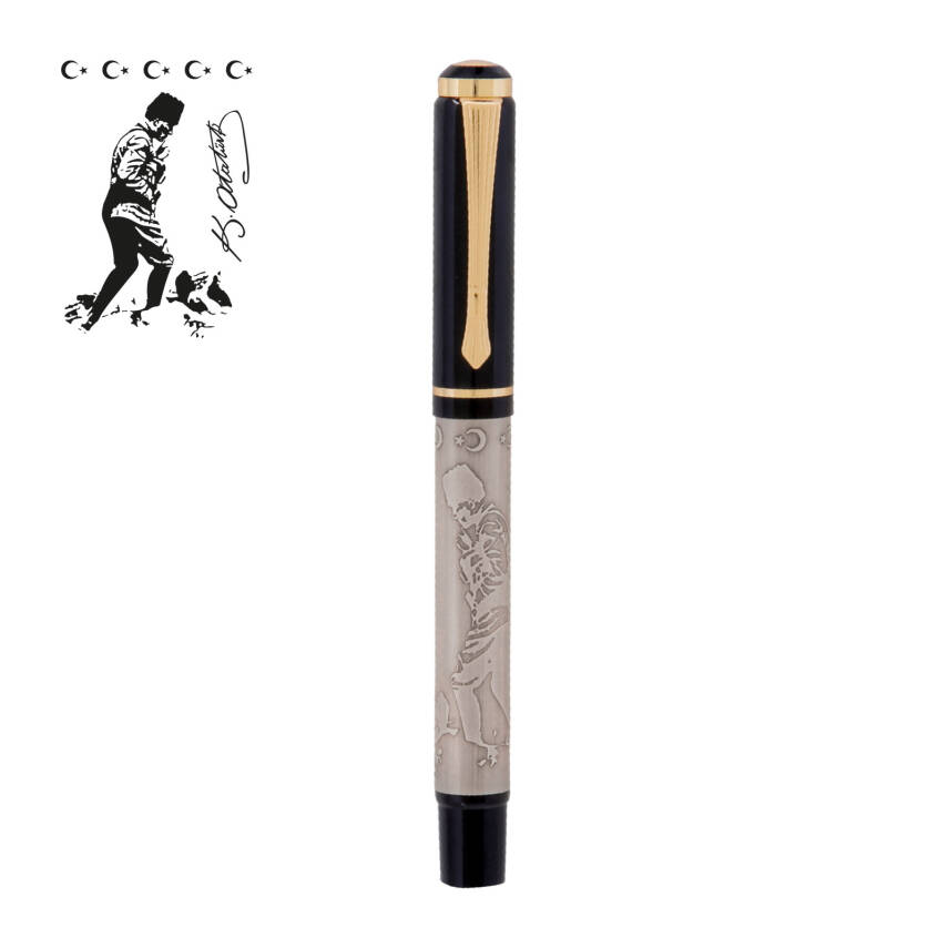 DULKADİROĞLU ATATÜRK KABARTMALI TEKLİ KALEM SETİ - 2