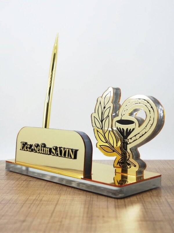 Eczacıya Hediye Masa İsimliği - 1