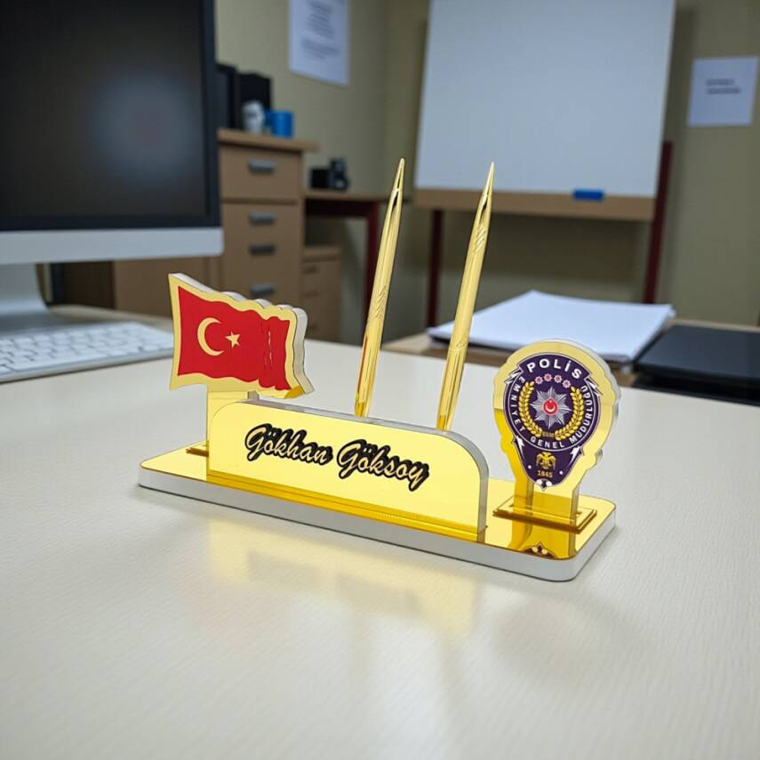 Emniyet Genel Müdürlüğü Masa İsimliği - 4