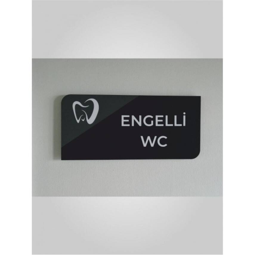 Engelli WC Kapı İsimliği - 1