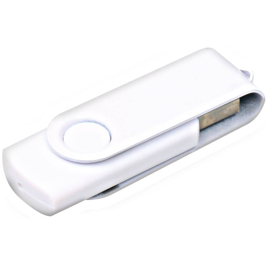 EŞREFOĞULLARI BEYAZ DÖNER KAPAKLI USB BELLEK (32 GB) - 1