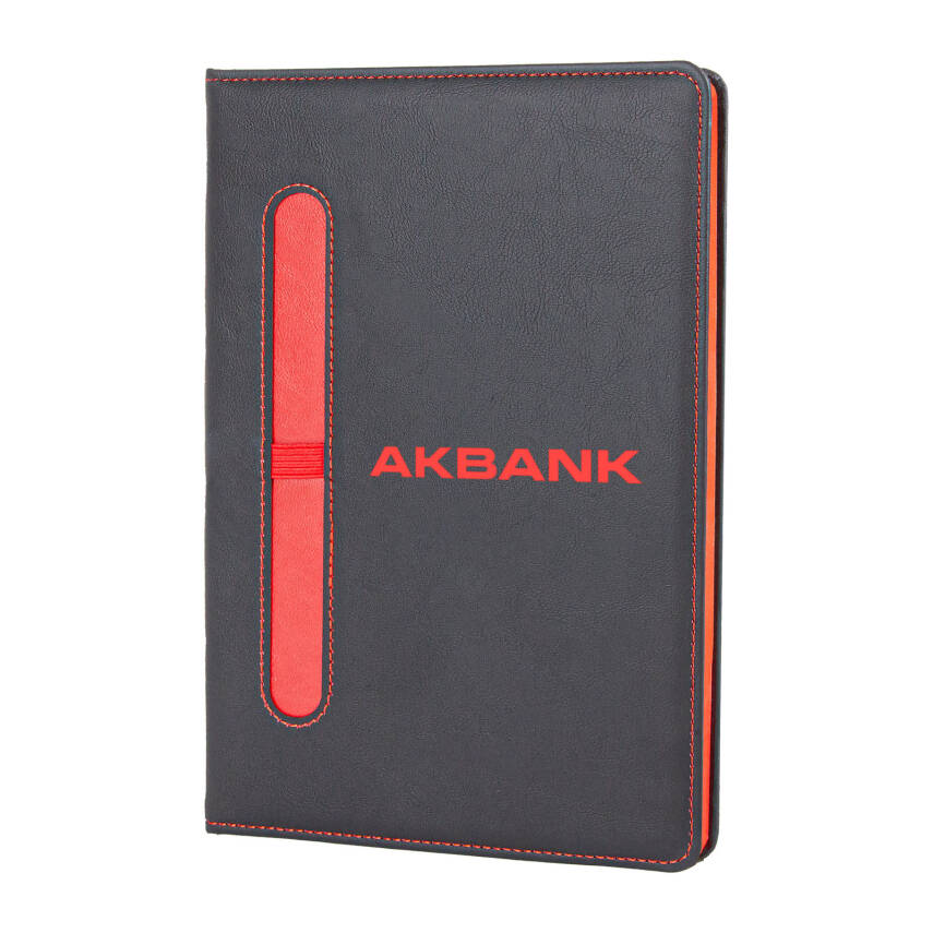 EYMİR KIRMIZI TARİHSİZ DEFTER (15x21 CM) - 1