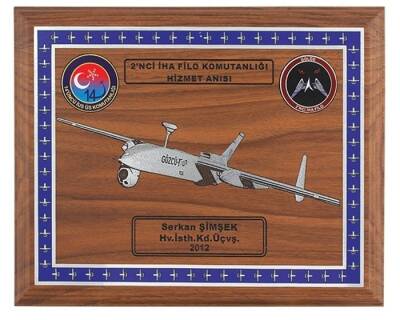 Filo Komutanlığı Özel Ahşap Plaket