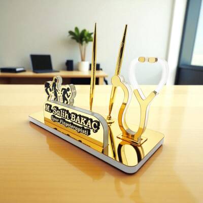 Fizyoterapiste Özel Hediyelik Masa İsimlik - 2