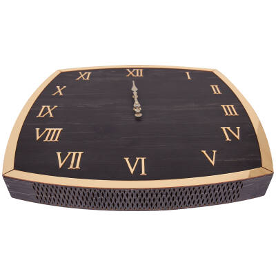 FLORA AHŞAP DUVAR SAATİ (410X410 MM) - 2