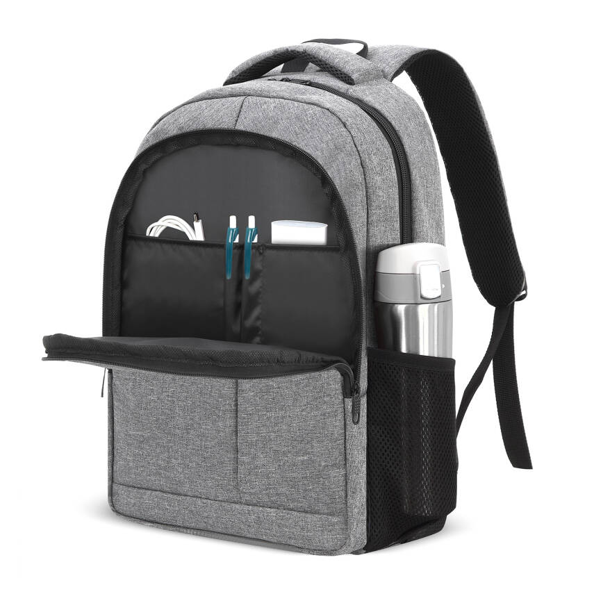 GÖÇ GRİ LAPTOP BÖLMELİ SIRT ÇANTASI - 3