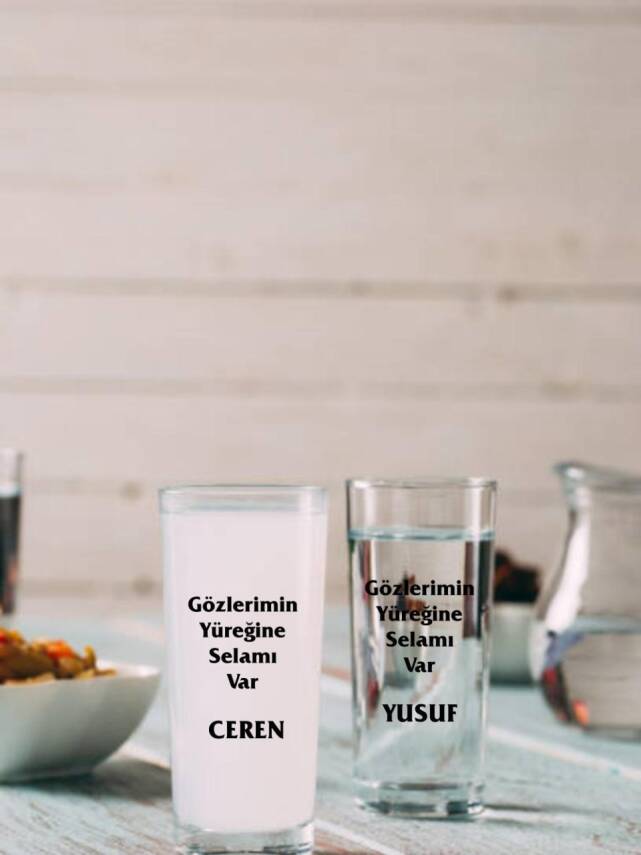 Gözlerimin yüreğine selamı var rakı bardağı - 1