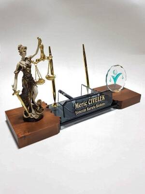 Hakim,Savcı ve Avukatlara Özel VIP Masa İsimlik