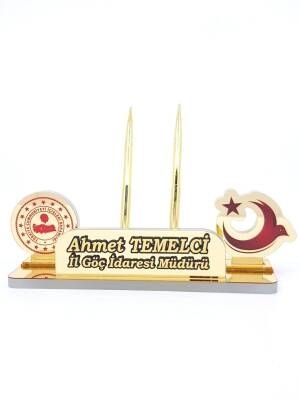 İçişleri Bakanlığı Logolu Masa İsimliği - 2