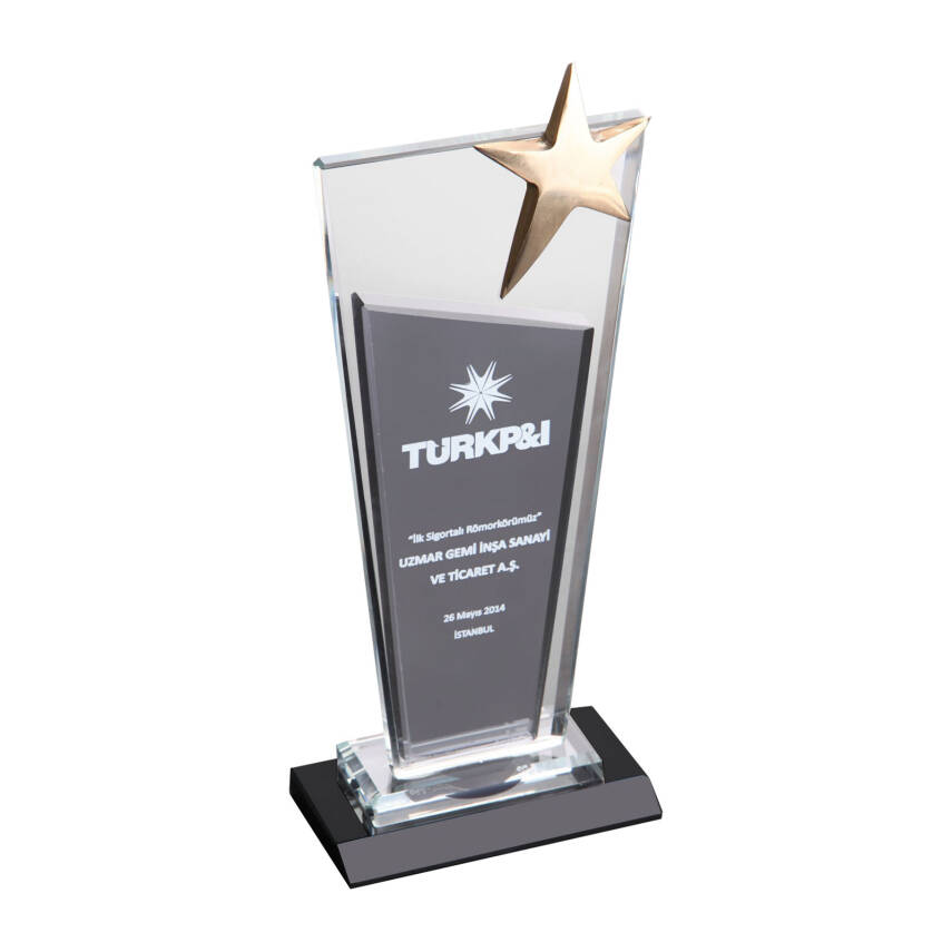 İMRANLI KRİSTAL PLAKET - 1