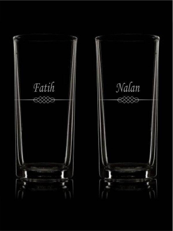 İnce Motifli Rakı Bardağı - 1