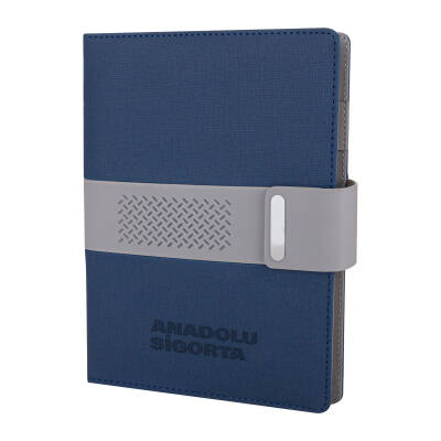 KALABA LACİVERT ORGANİZER AJANDA (18x21,5CM)