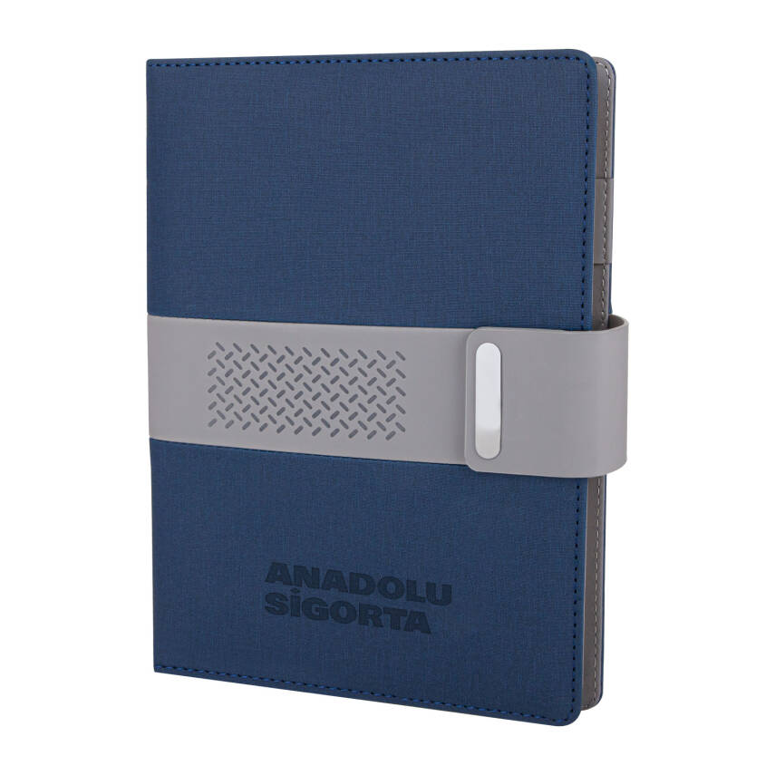 KALABA LACİVERT ORGANİZER AJANDA (18x21,5CM) - 1