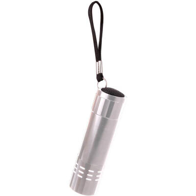 KANARYA GÜMÜŞ 9 LED EL FENERİ - 2