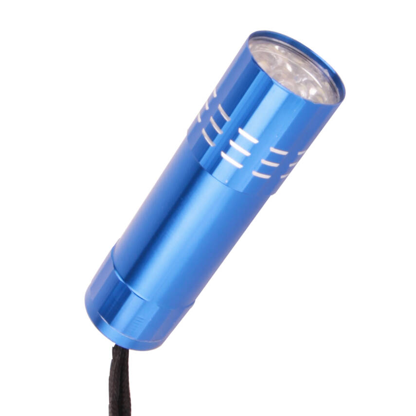 KANARYA LACİVERT 9 LED EL FENERİ - 1