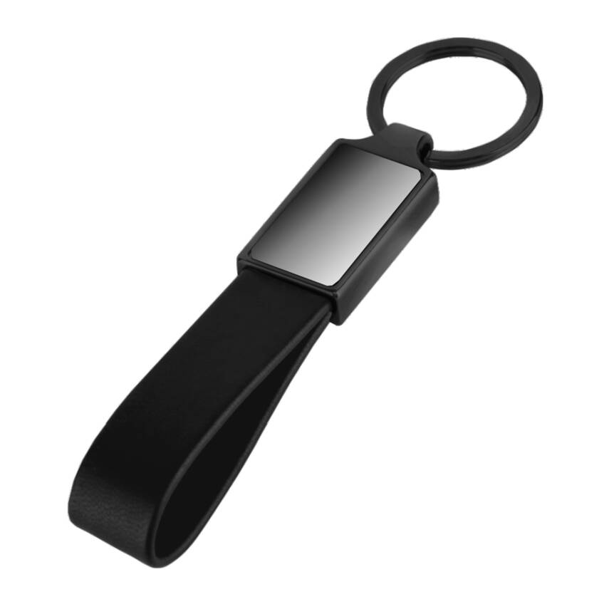 KARAYEL SİYAH METAL-DERİ ANAHTARLIK - 1