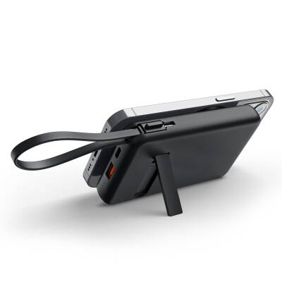 KAYABEYİ 10.000 MAH SİYAH MAGSAFE  ve  WIRELESS POWERBANK - 2
