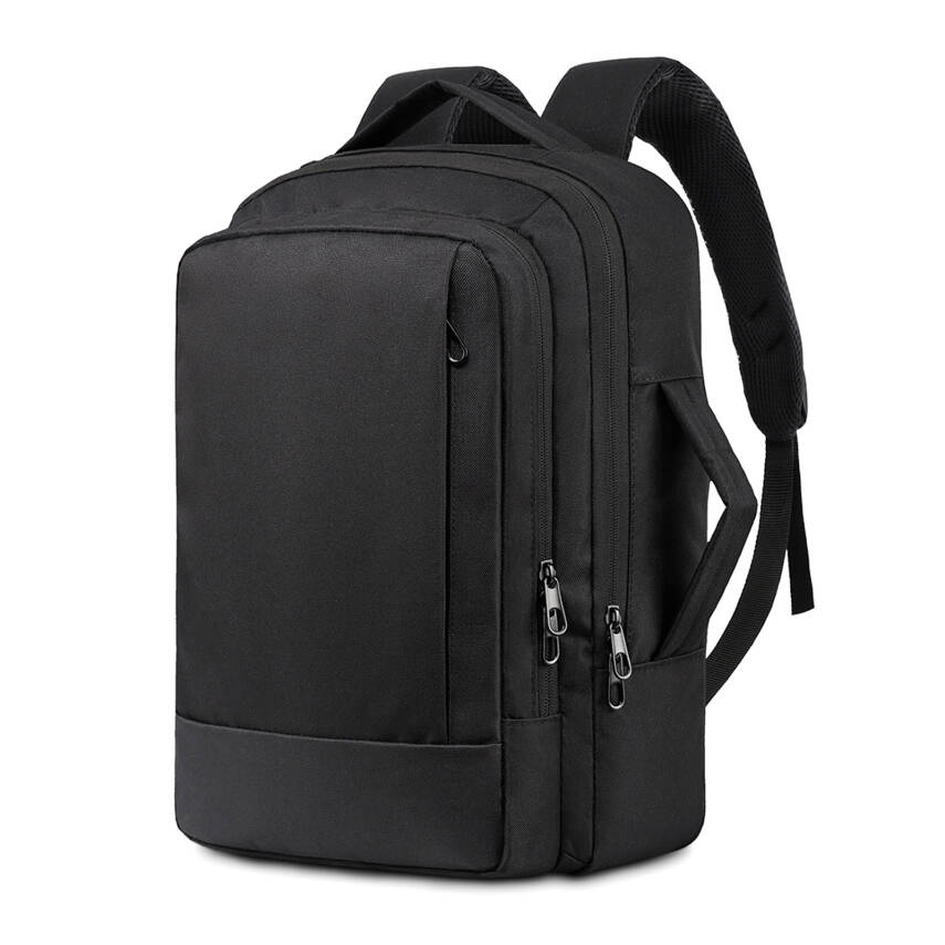 KEŞİF SİYAH LAPTOP BÖLMELİ SIRT ÇANTASI - 1