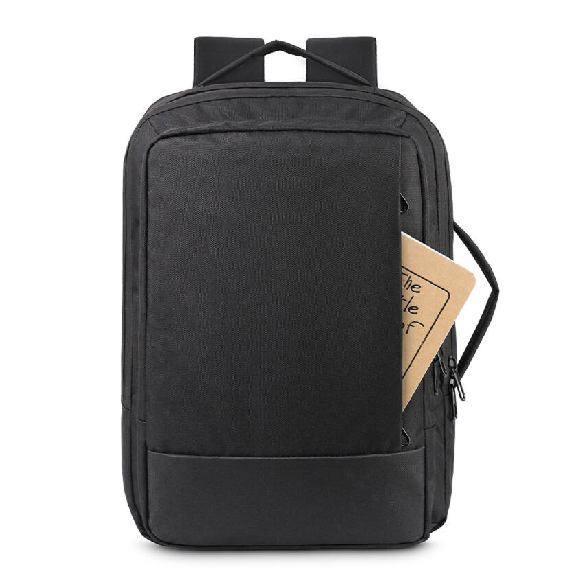 KEŞİF SİYAH LAPTOP BÖLMELİ SIRT ÇANTASI - 2